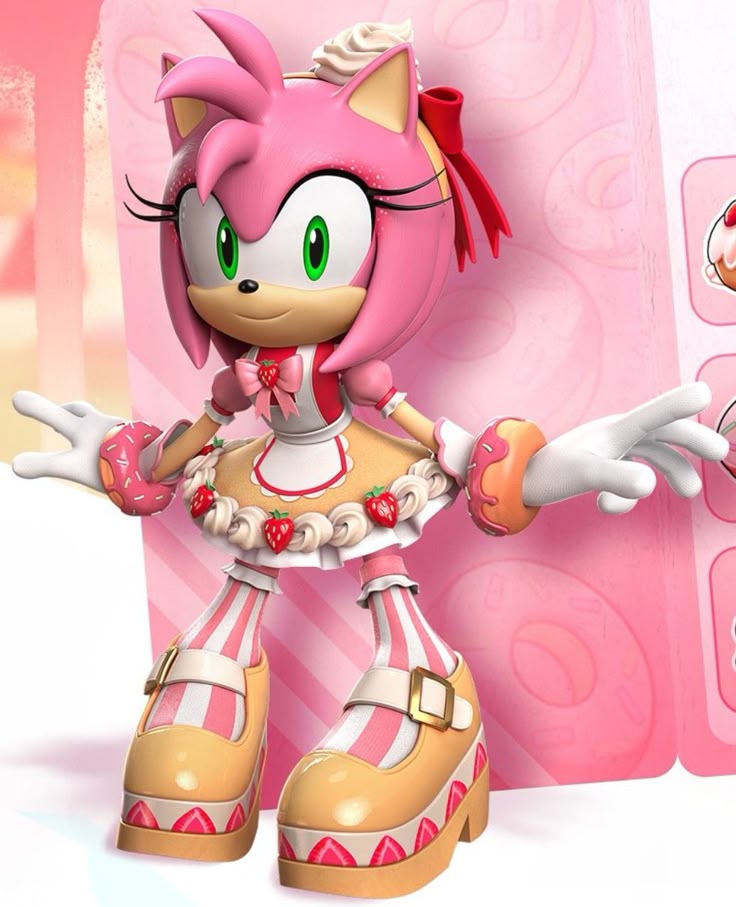 Amy Rose character art